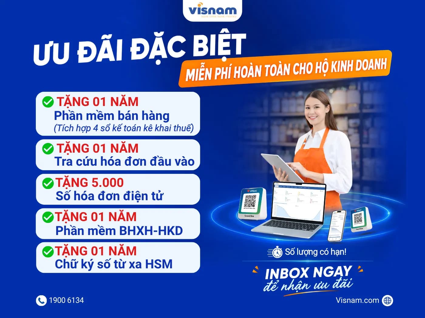 Kê khai BHXH dễ dàng Visnam